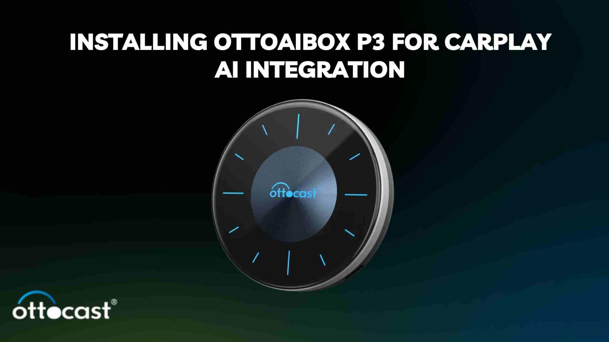 Ottocast P3 OttoAIBox CarPlay AI Media Adapter ⫸ 2024 Model ⫷ UNBOXING  REVIEW 