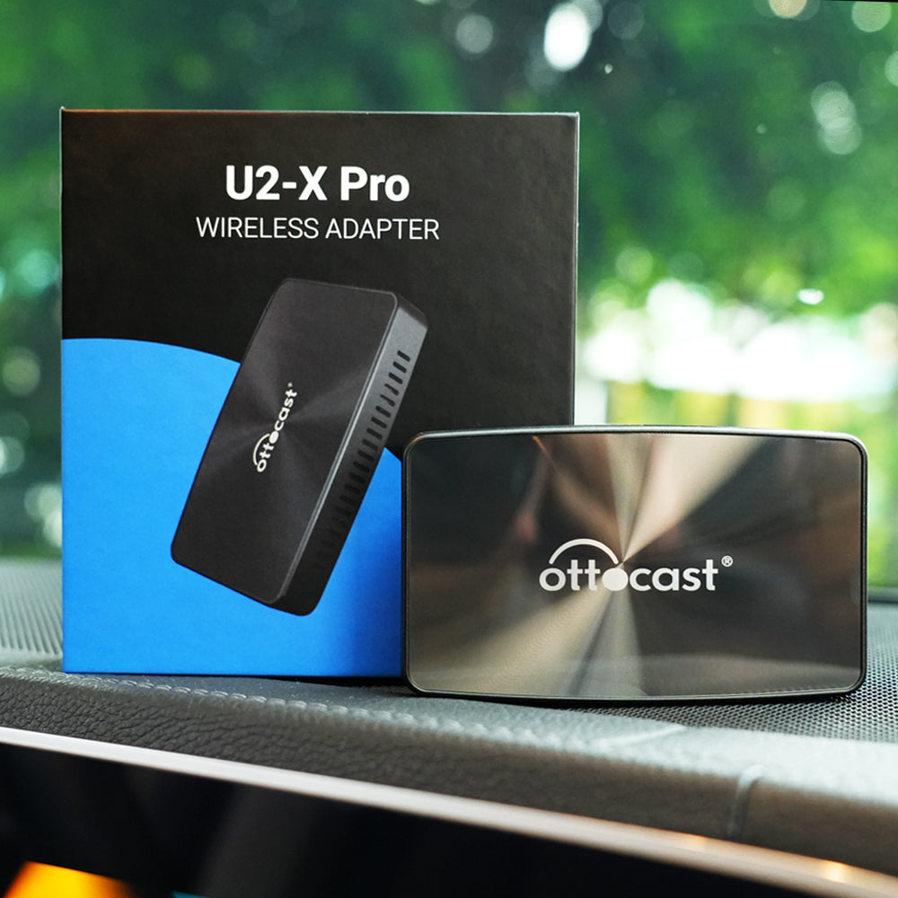 OTTOCAST Wireless Android Auto Apple CarPlay Adapter U2 X Smart Box Plug  Play Multimedia Player for Hyundai VW Mazda Toyota Kia