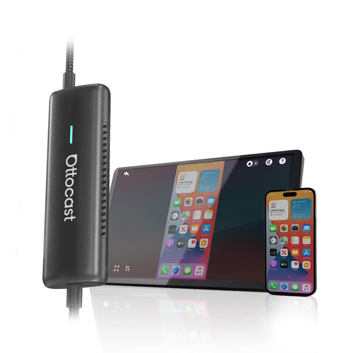 EXCLUSIVE PRICE--CODE：L10 )Mirror Touch Wireless CarPlay Adapter