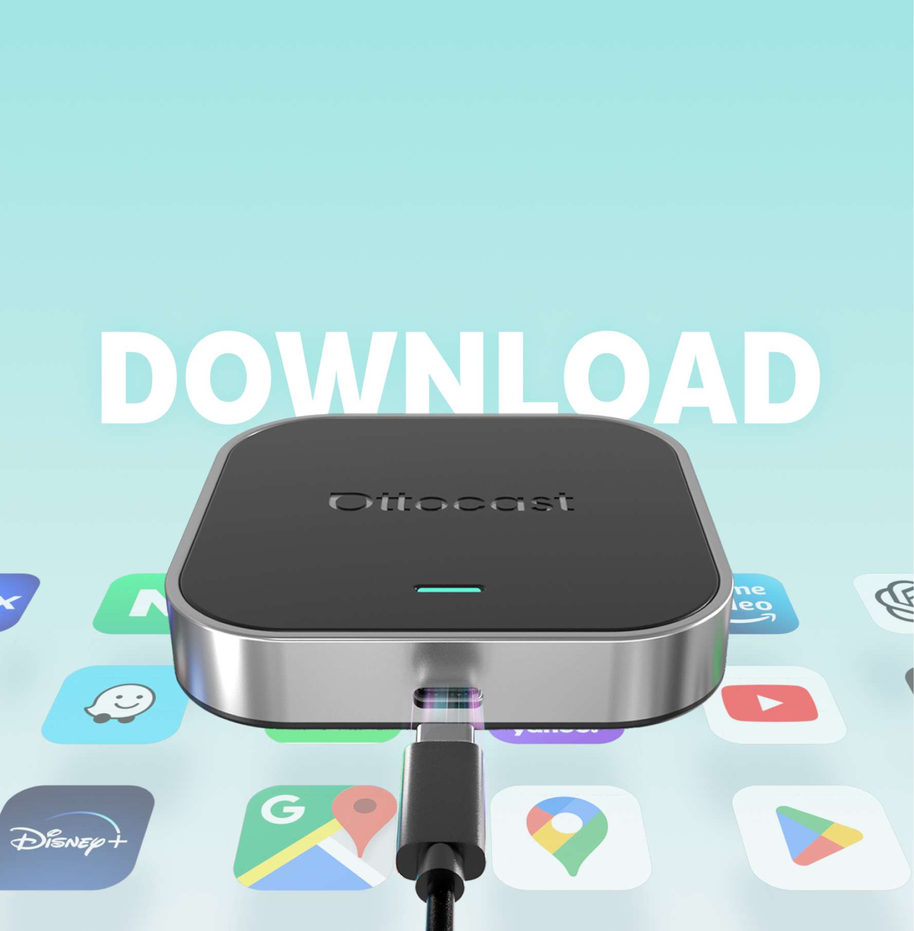 OttoAibox E2 कारप्ले AI बॉक्स