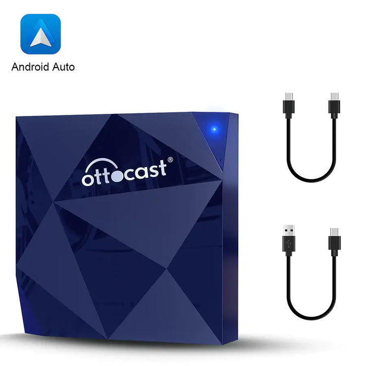  Ottocast Wireless CarPlay Android Auto Adapter Built-in  /Netflix - Support TF Card 5Ghz WiFi Auto Connect No Delay for All  Cars Model with OEM Wired CarPlay : Electronics