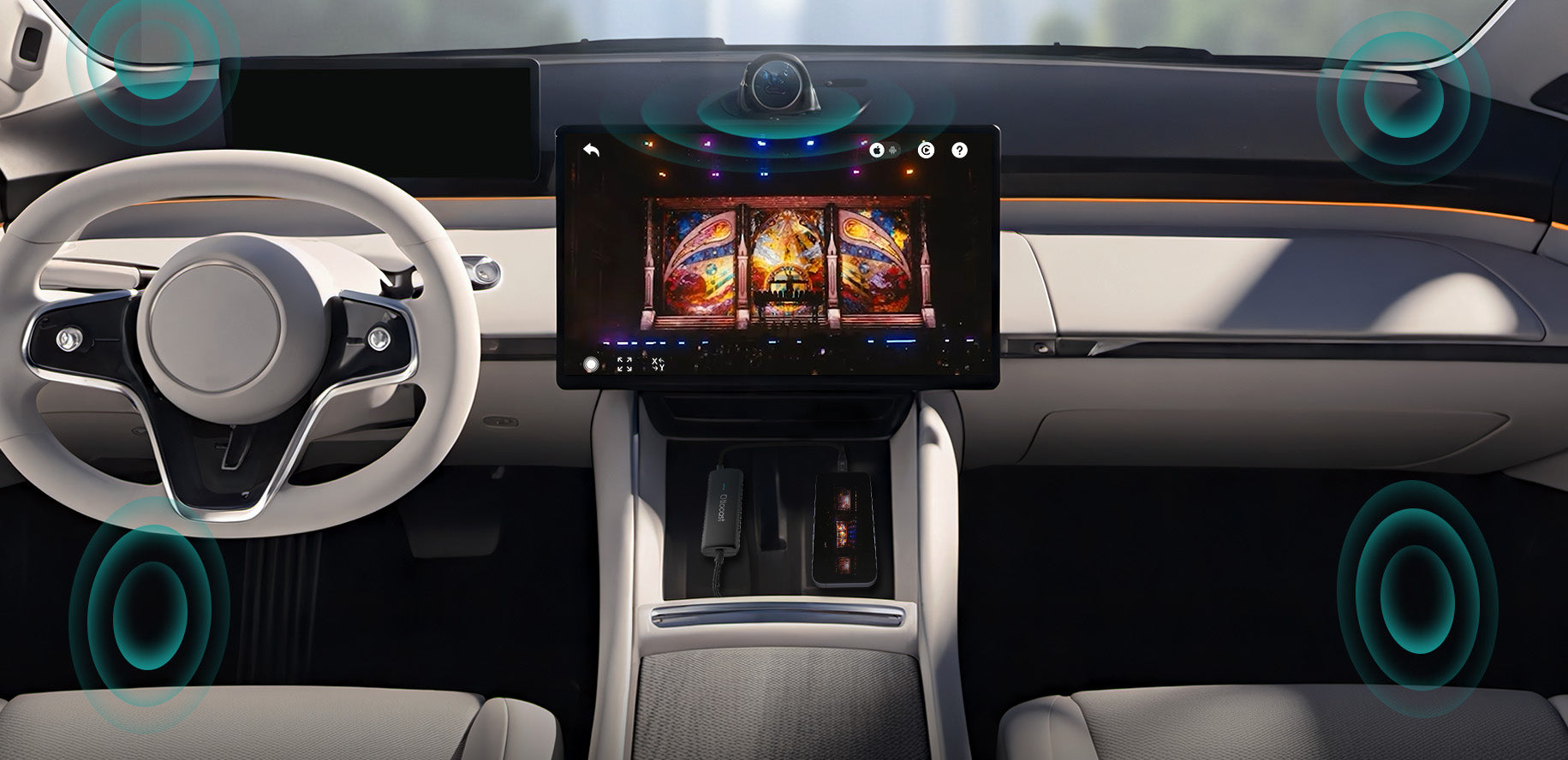 Ottocast Mirror Touch Wireless CarPlay Android Screen Mirror