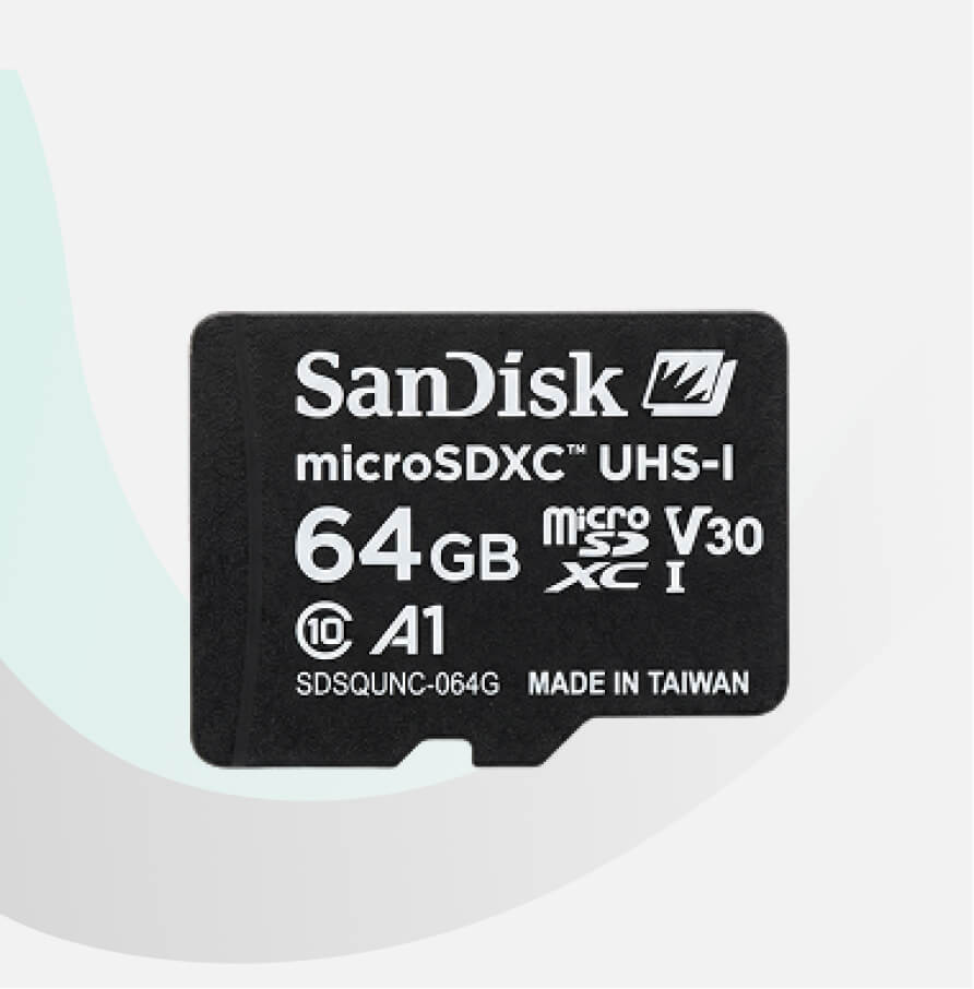 SanDisk 64GB माइक्रोSD कार्ड