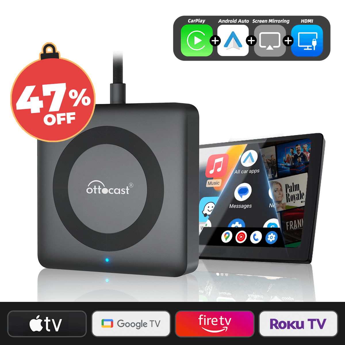 ✨Særlige kampagner spar 47%✨Car TV Pro