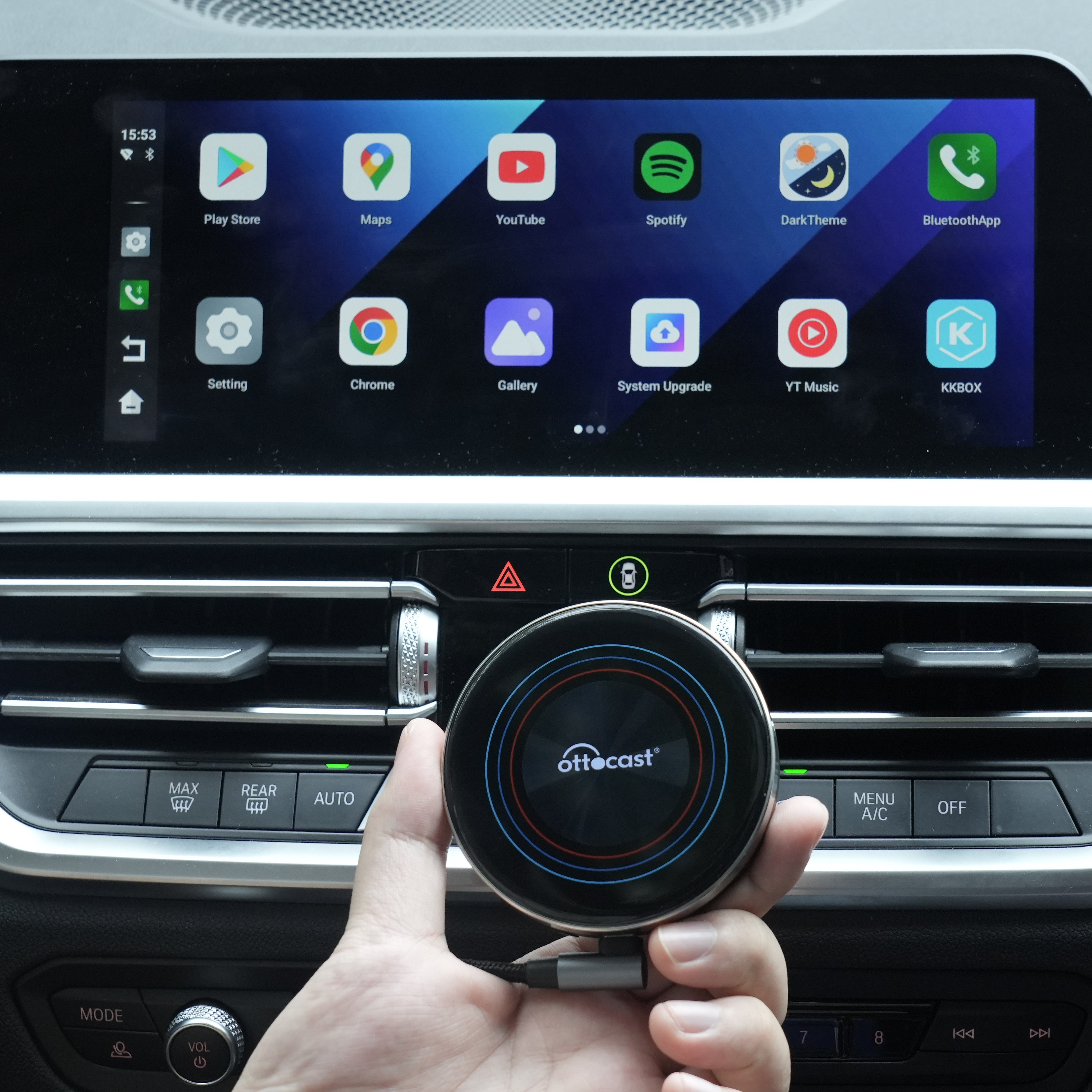 OttoAibox i3 BMW Exclusive Android 13 Wireless CarPlay AI Box