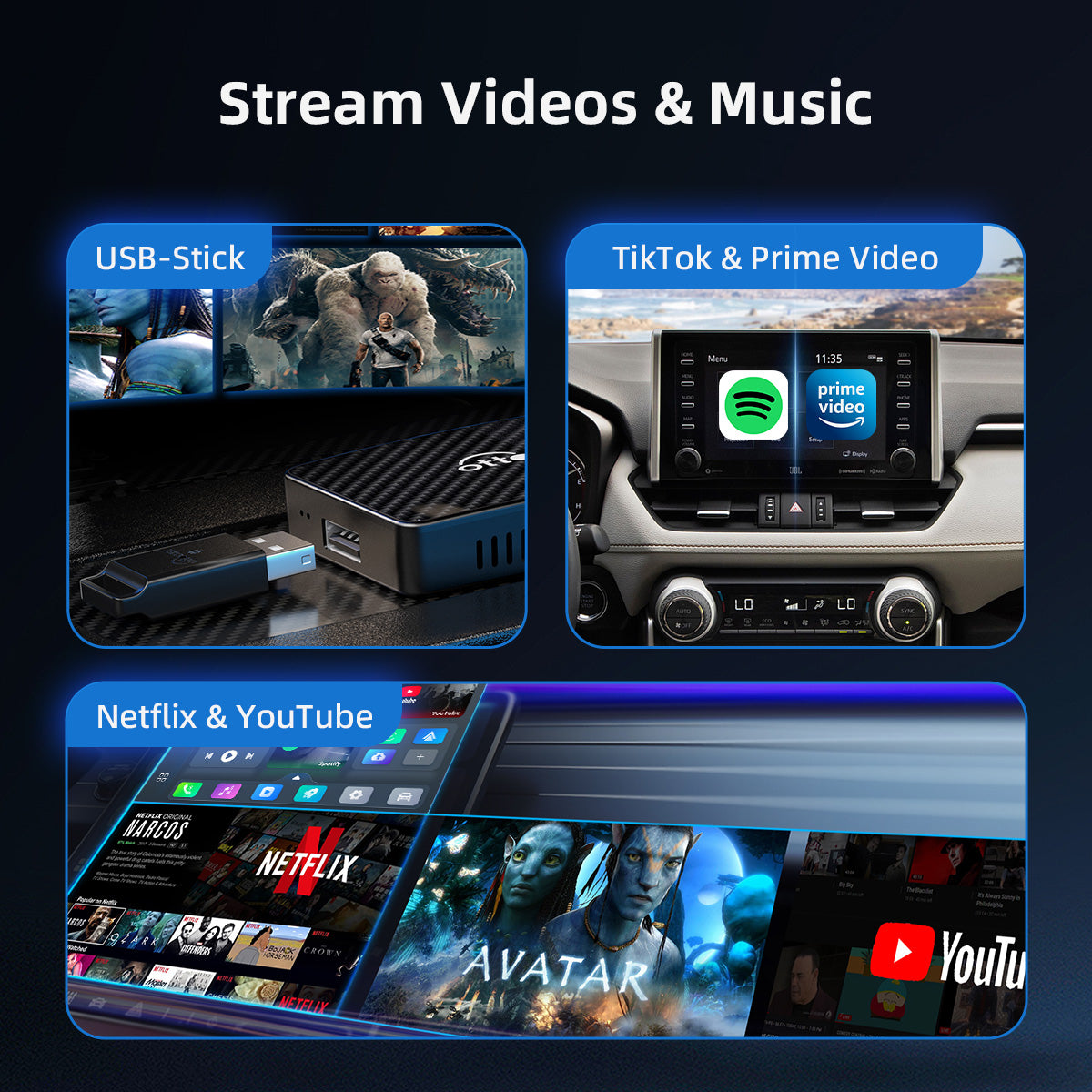 ADAPTADOR PLAY2VIDEO PRO AI