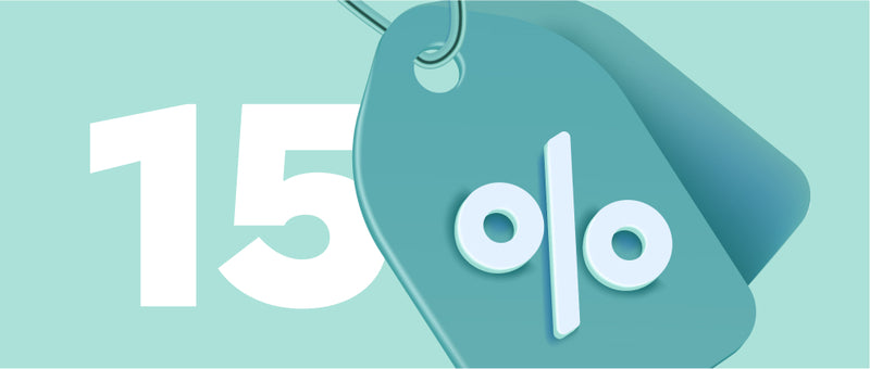 15% DI SCONTO