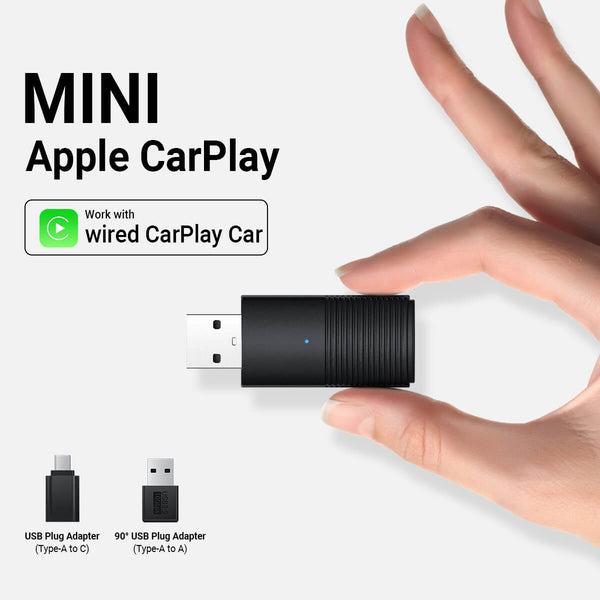 (EXCLUSIVE PRICE)-MINI AI WIRELESS CARPLAY/ANDROID AUTO ADAPTER