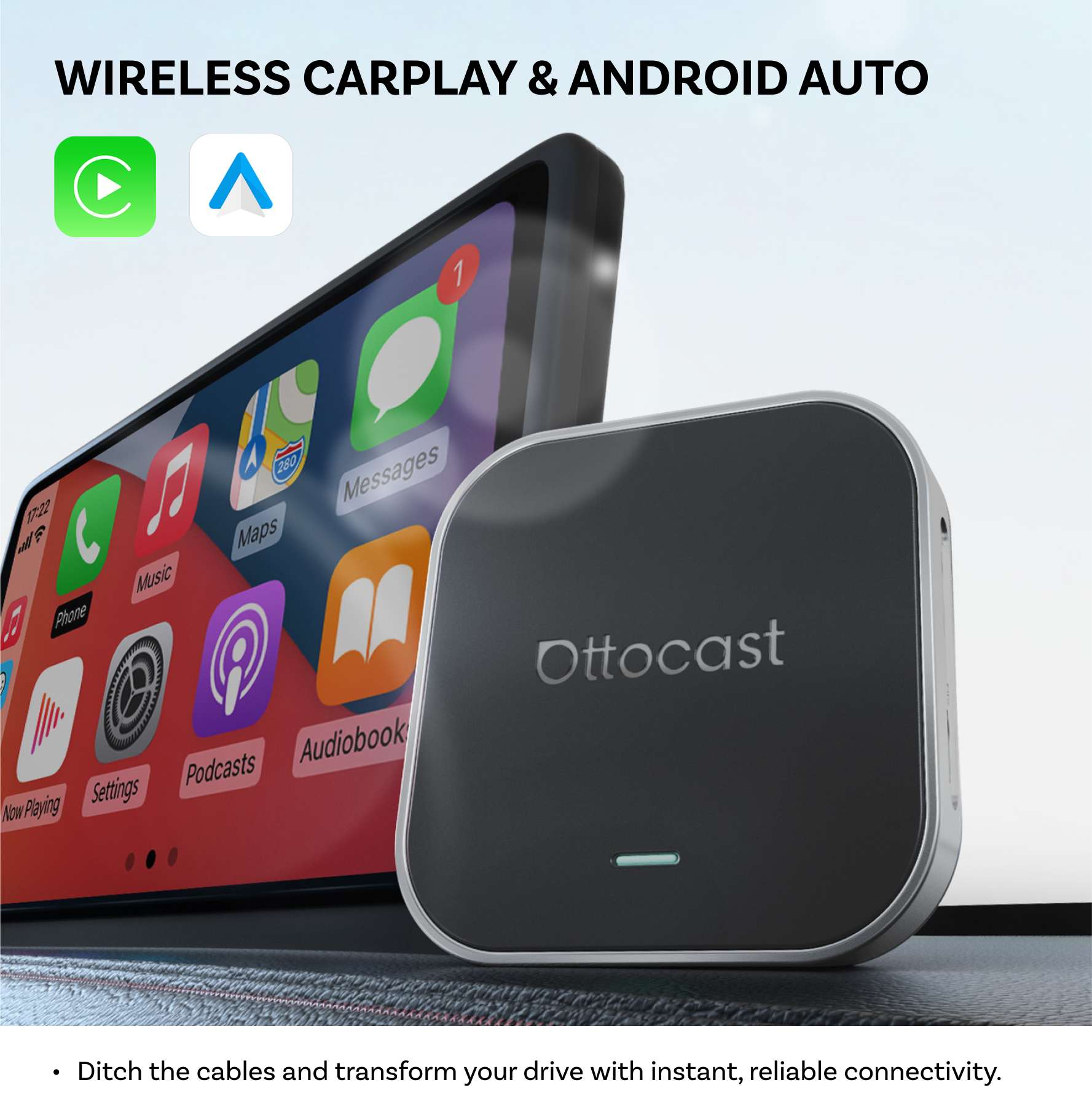 OttoAibox E2 कारप्ले AI बॉक्स