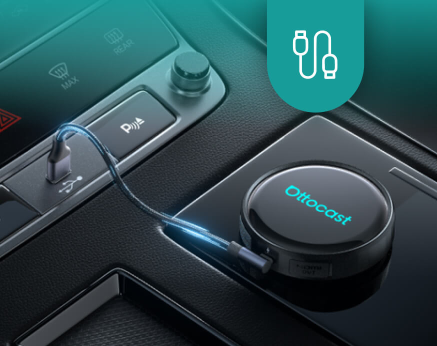 Ottocast P3 Pro Android 13 Snapdragon AI Box