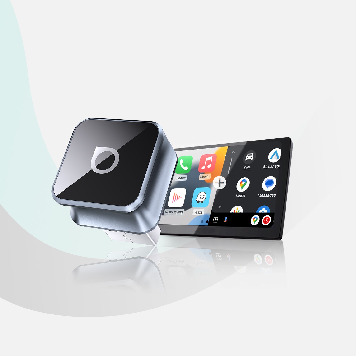 make up the price difference device with touchscreen display and app icons