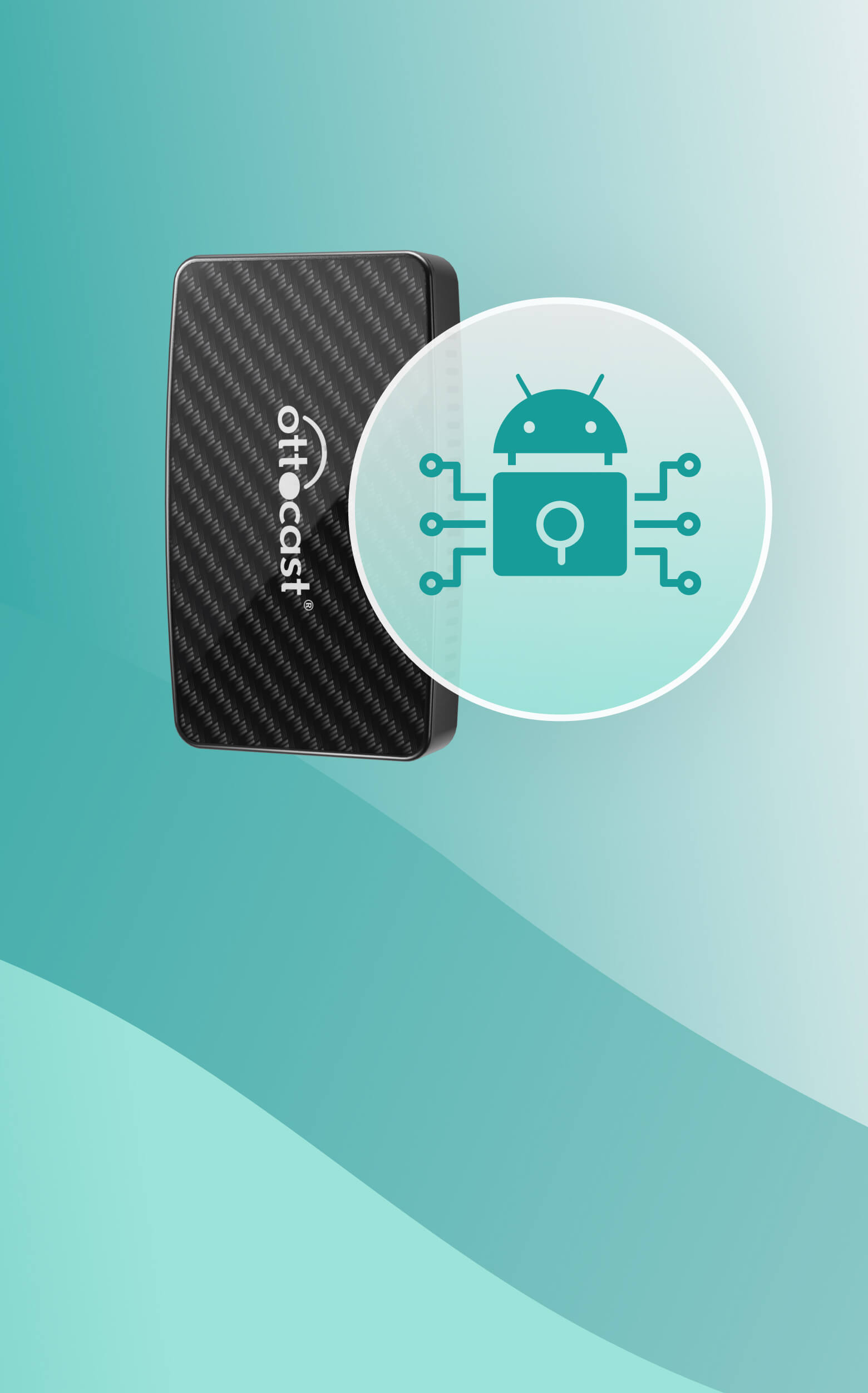 Ottocast Play2Video Pro wireless CarPlay and Android Auto all in one adapter for cars