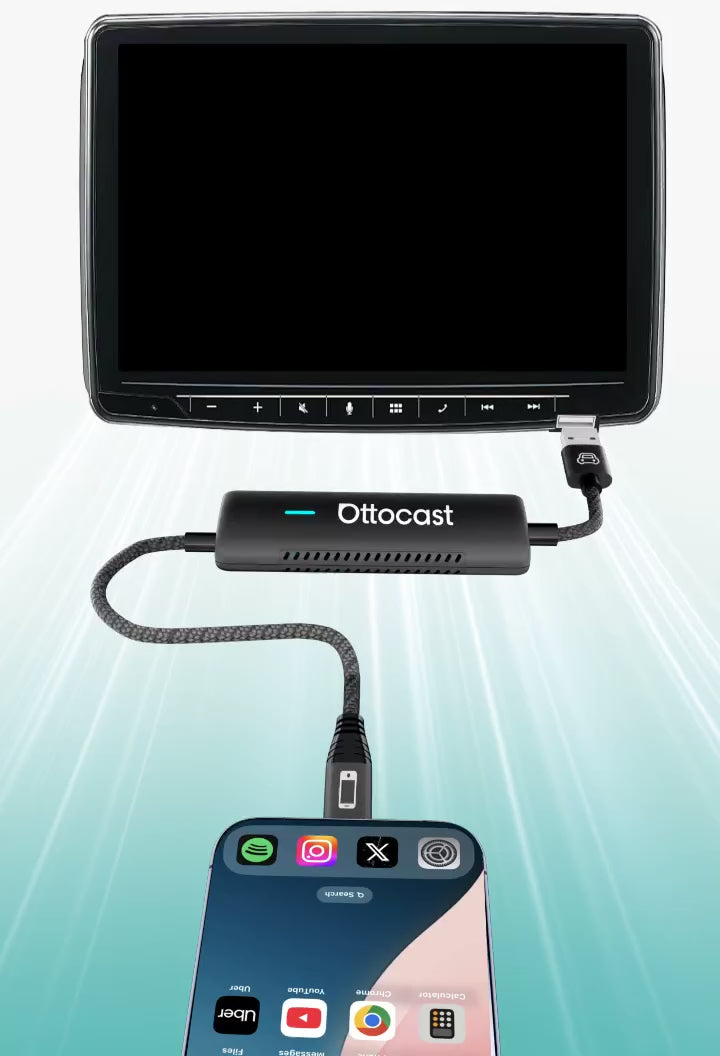 Ottocast Mirror Touch Wireless CarPlay Android Screen Mirror