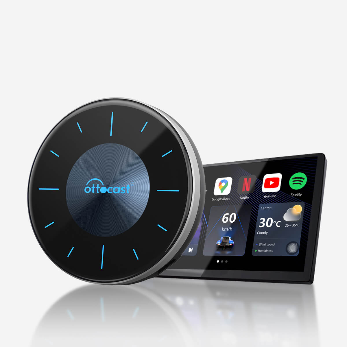 (Begrænset lager) OttoAibox P3 CarPlay AI-boks